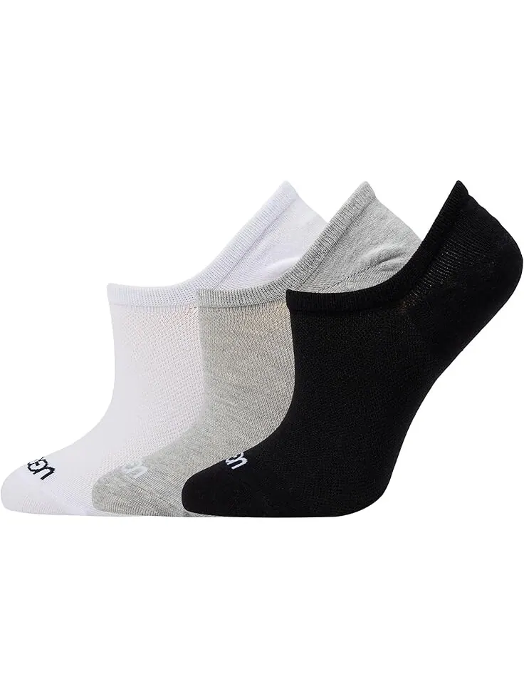 Носки UGG Stela No Show 3-Pack — изображение 1 из 1, белый/серый/черный