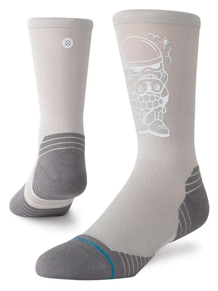 Носки Unisex Stance Dj Trooper Light Crew — изображение 1 из 3, серый
