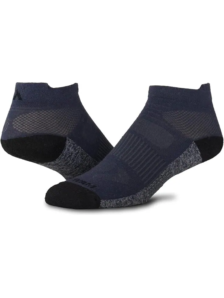 Носки Unisex Wigwam Attain Lightweight T-Low 2-Pack — изображение 1 из 1, серый
