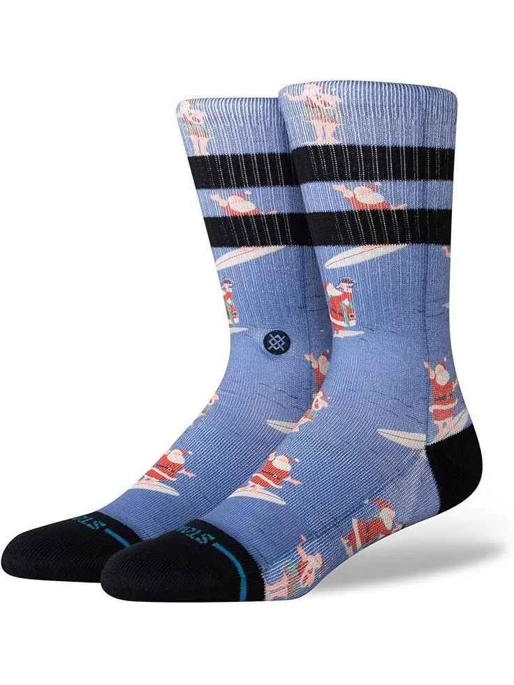 Носки Unisex Stance Surfing Santa Crew — изображение 1 из 3, синий