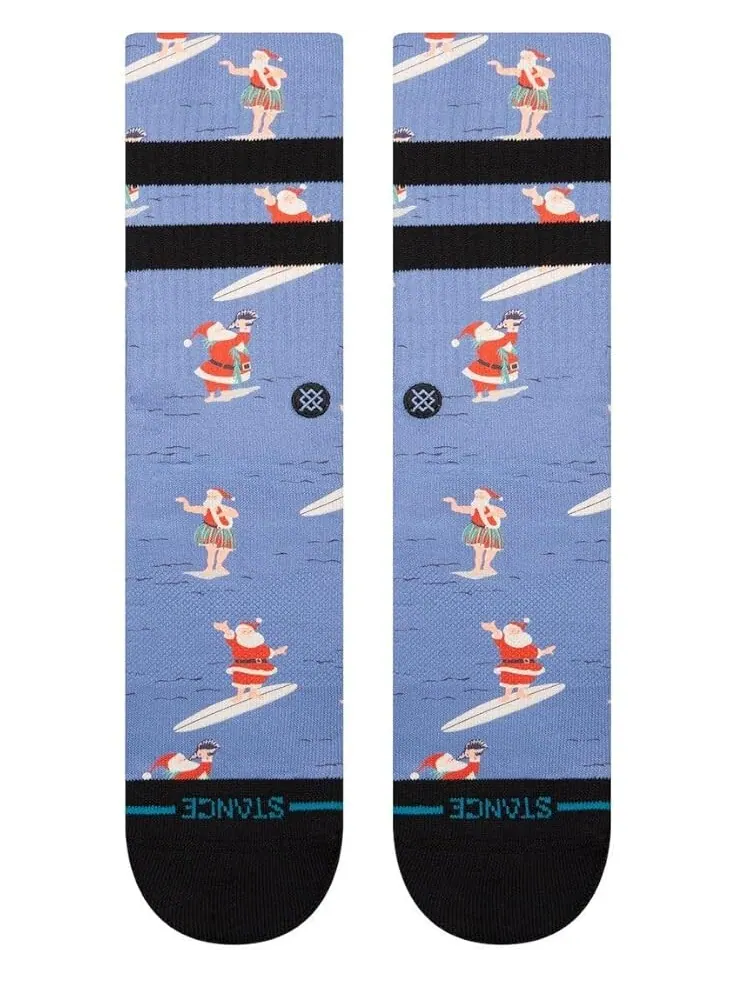 Носки Unisex Stance Surfing Santa Crew — изображение 2 из 3, синий