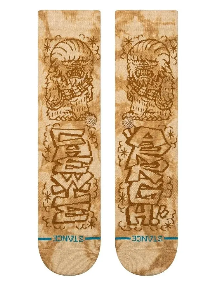 Носки Unisex Stance Dj Chewie Crew — изображение 2 из 3, песочный