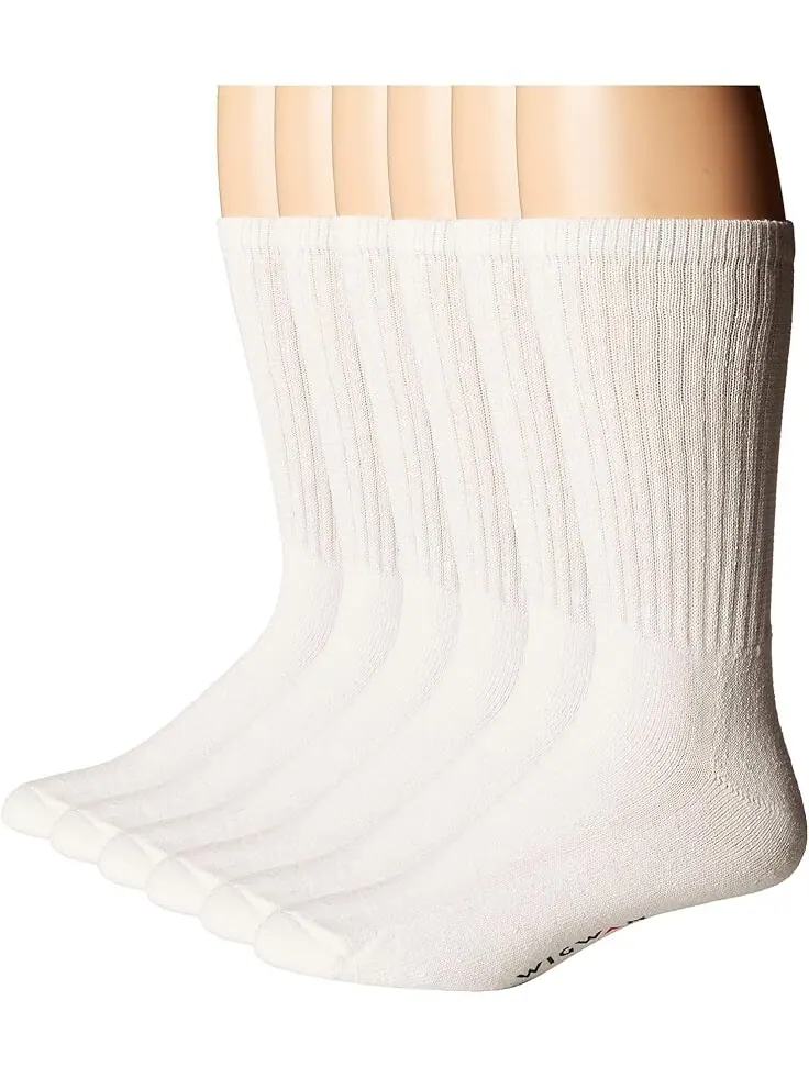 Носки Unisex Wigwam Super 60 Crew 6 Pack — изображение 1 из 1, белый