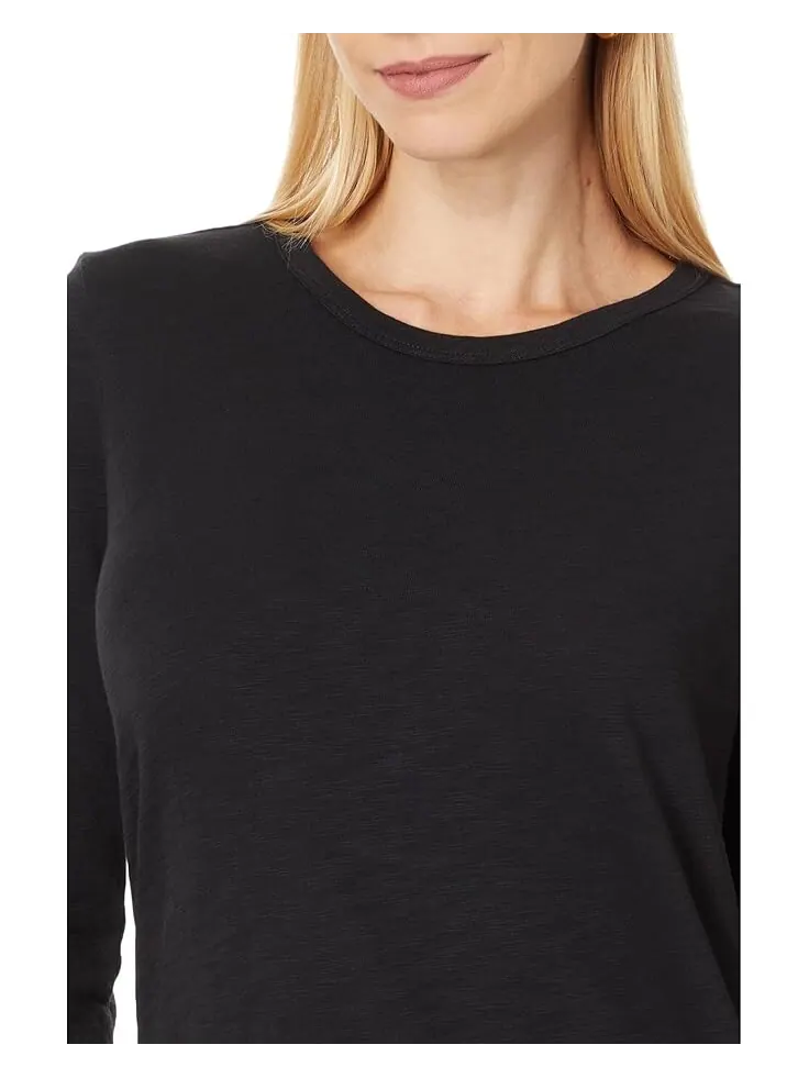 Лонгслив Lilla P Long Sleeve Crewneck — изображение 3 из 4, черный