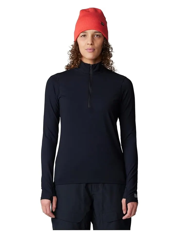 Свитер Mountain Hardwear Butter Up 1/2 Zip — изображение 1 из 4, черный