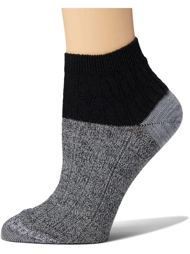 Носки Smartwool Everyday Cable Ankle Boot Socks — изображение 1 из 1, черный