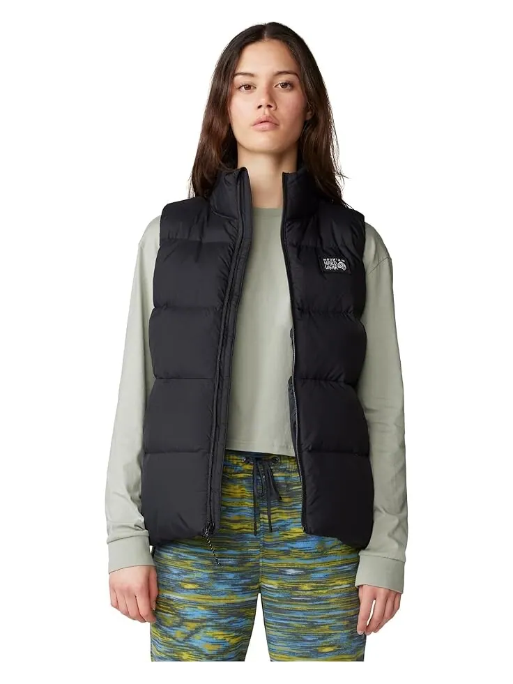 Утепленный жилет Mountain Hardwear Nevadan Down Vest — изображение 1 из 5, черный