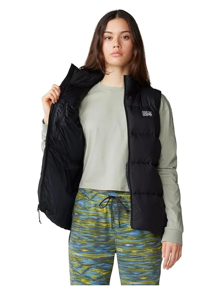 Утепленный жилет Mountain Hardwear Nevadan Down Vest — изображение 4 из 5, черный