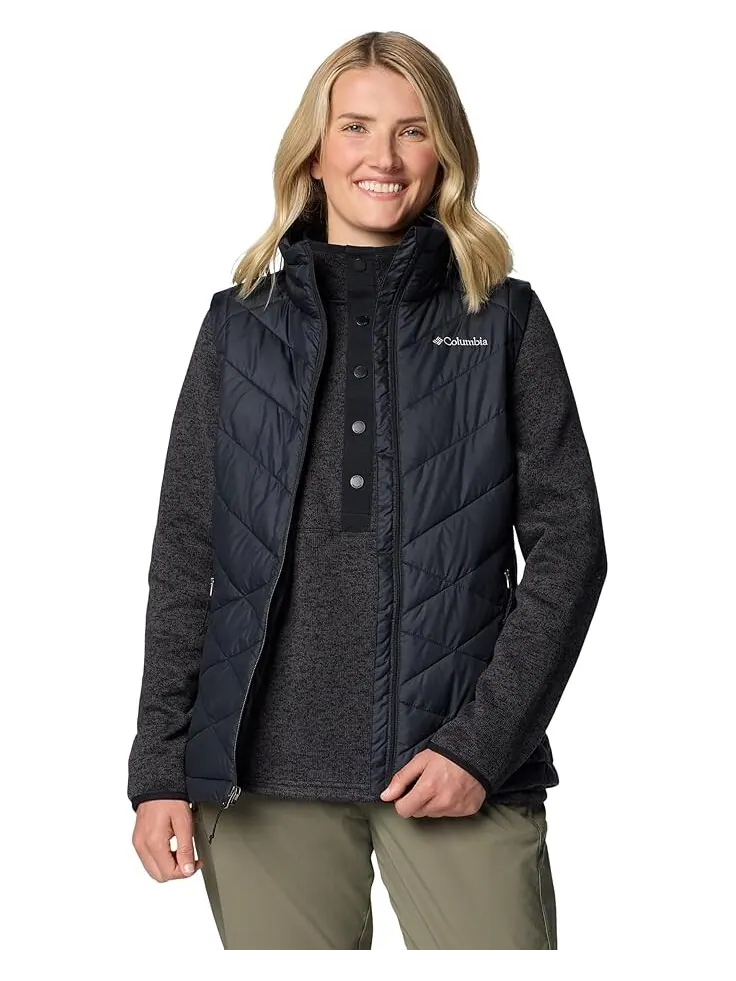 Утепленный жилет Columbia Heavenly II Vest — изображение 1 из 4, черный