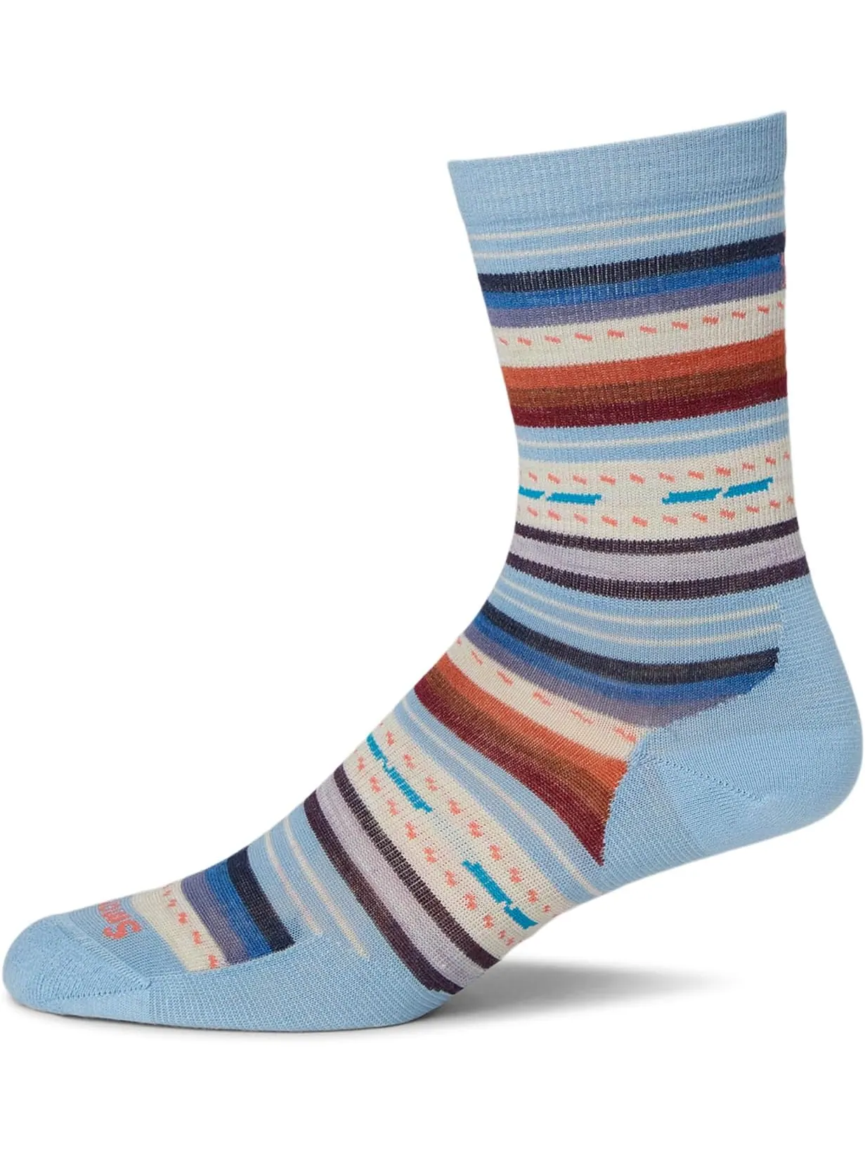 Носки Smartwool Unisex Everyday Margarita Crew Socks — изображение 1 из 1, синий