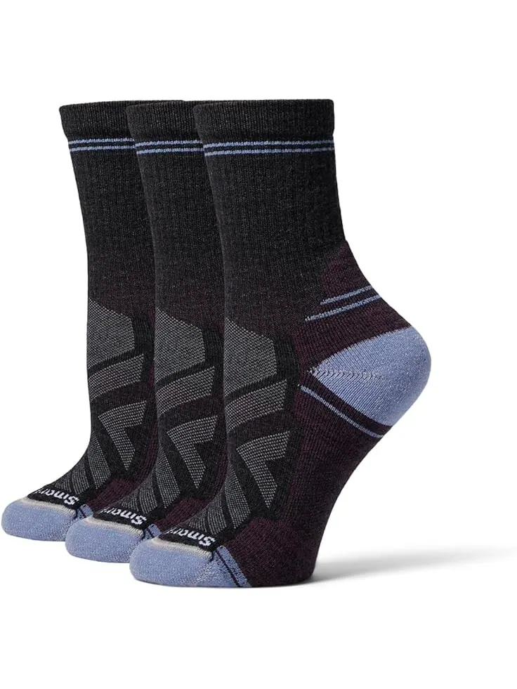 Носки Smartwool Hike Light Cushion Crew Socks 3 Pack — изображение 1 из 1, угольный