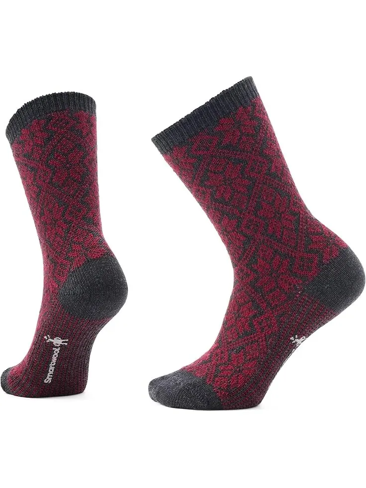 Носки Unisex Smartwool Everyday Traditional Snowflake Crew Socks — изображение 1 из 1, красный