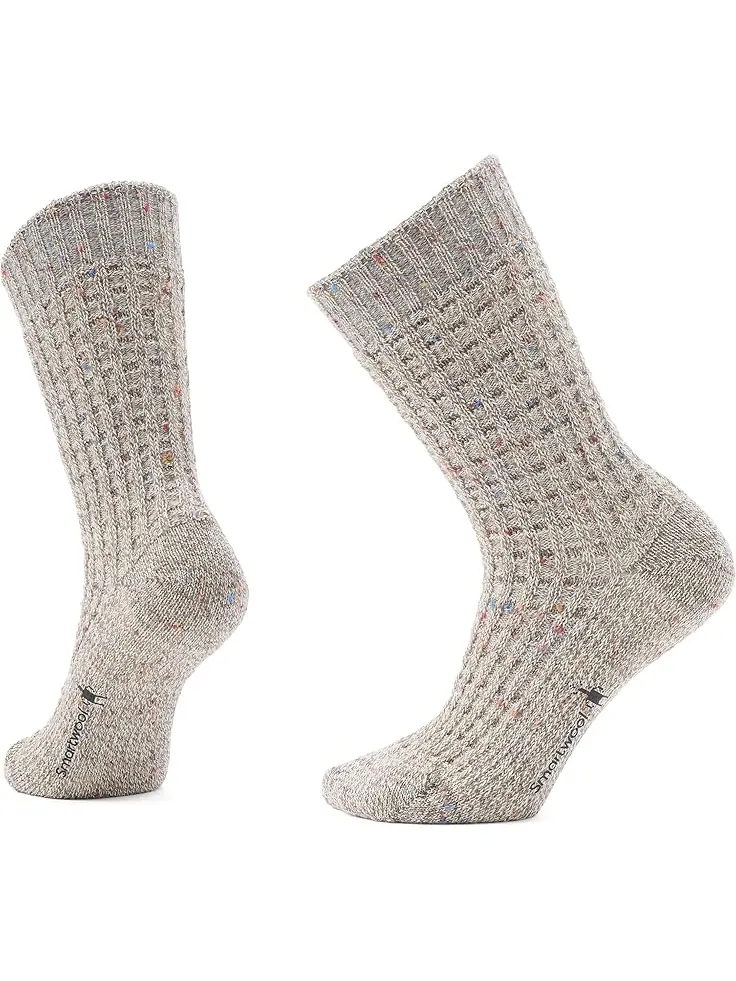 Носки Smartwool Everyday Waffle Press Crew Socks — изображение 1 из 1, серый