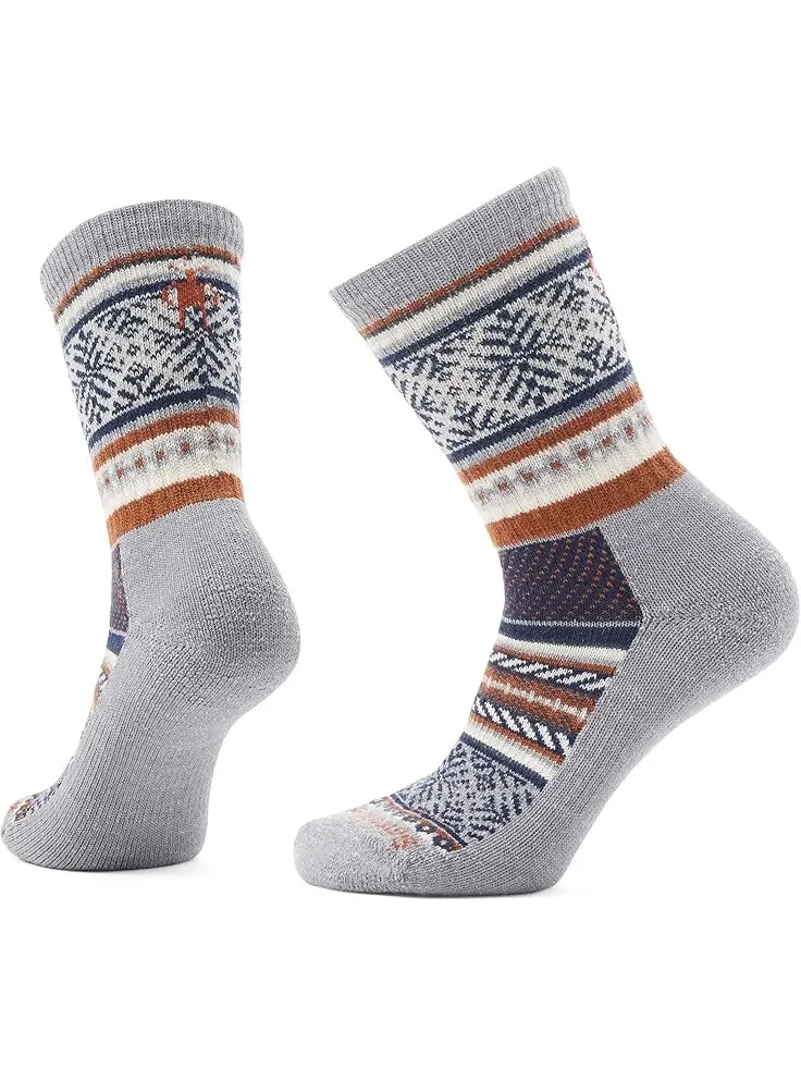Носки Unisex Smartwool Everyday Fair Isle Sweater Crew Socks — изображение 1 из 1, светлый серый