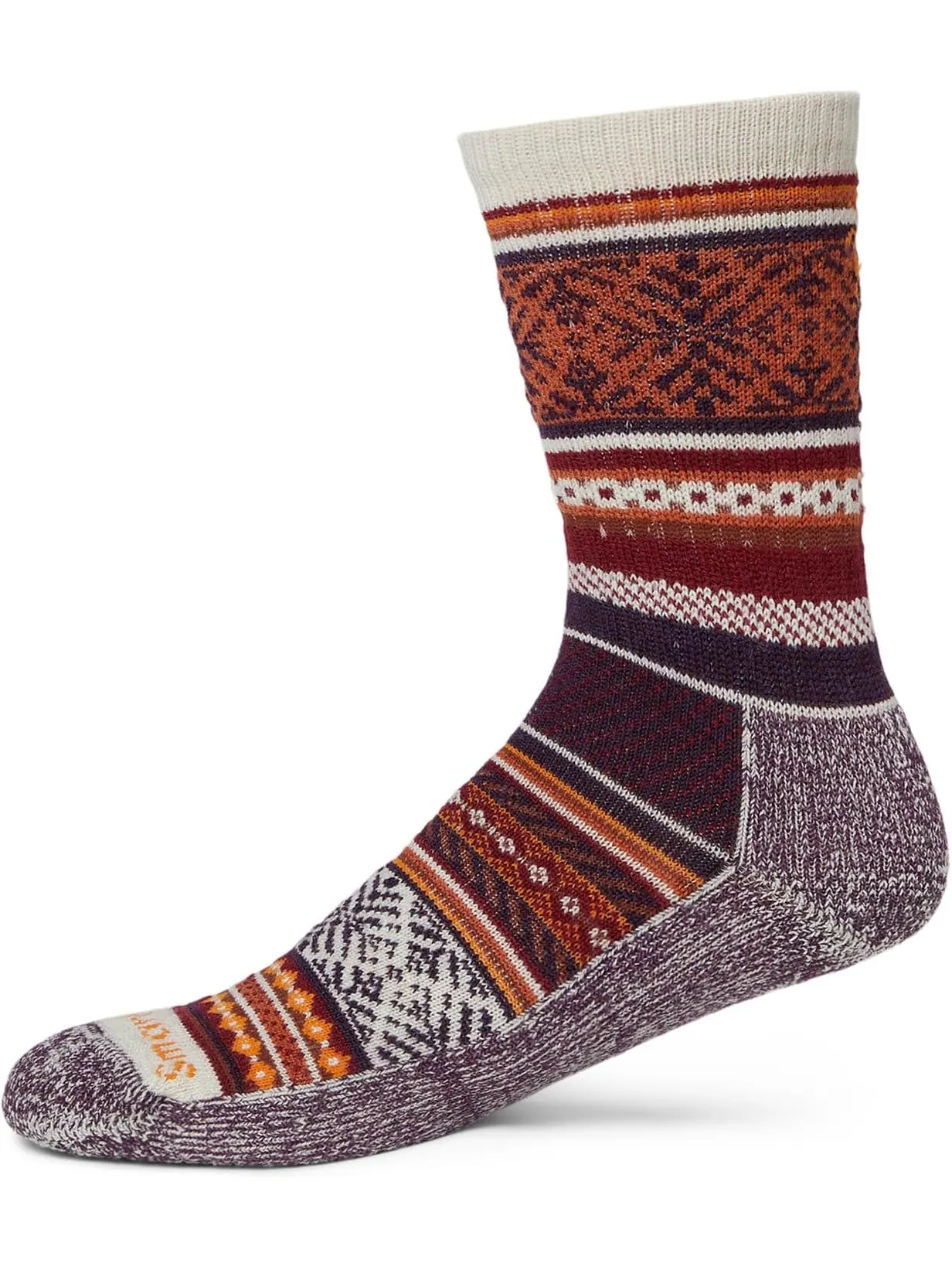 Носки Smartwool Everyday Fair Isle Sweater Crew Socks — изображение 1 из 1, лунный свет