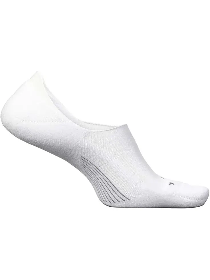 Носки Unisex Feetures Elite Invisible Light Cushion — изображение 1 из 1, белый