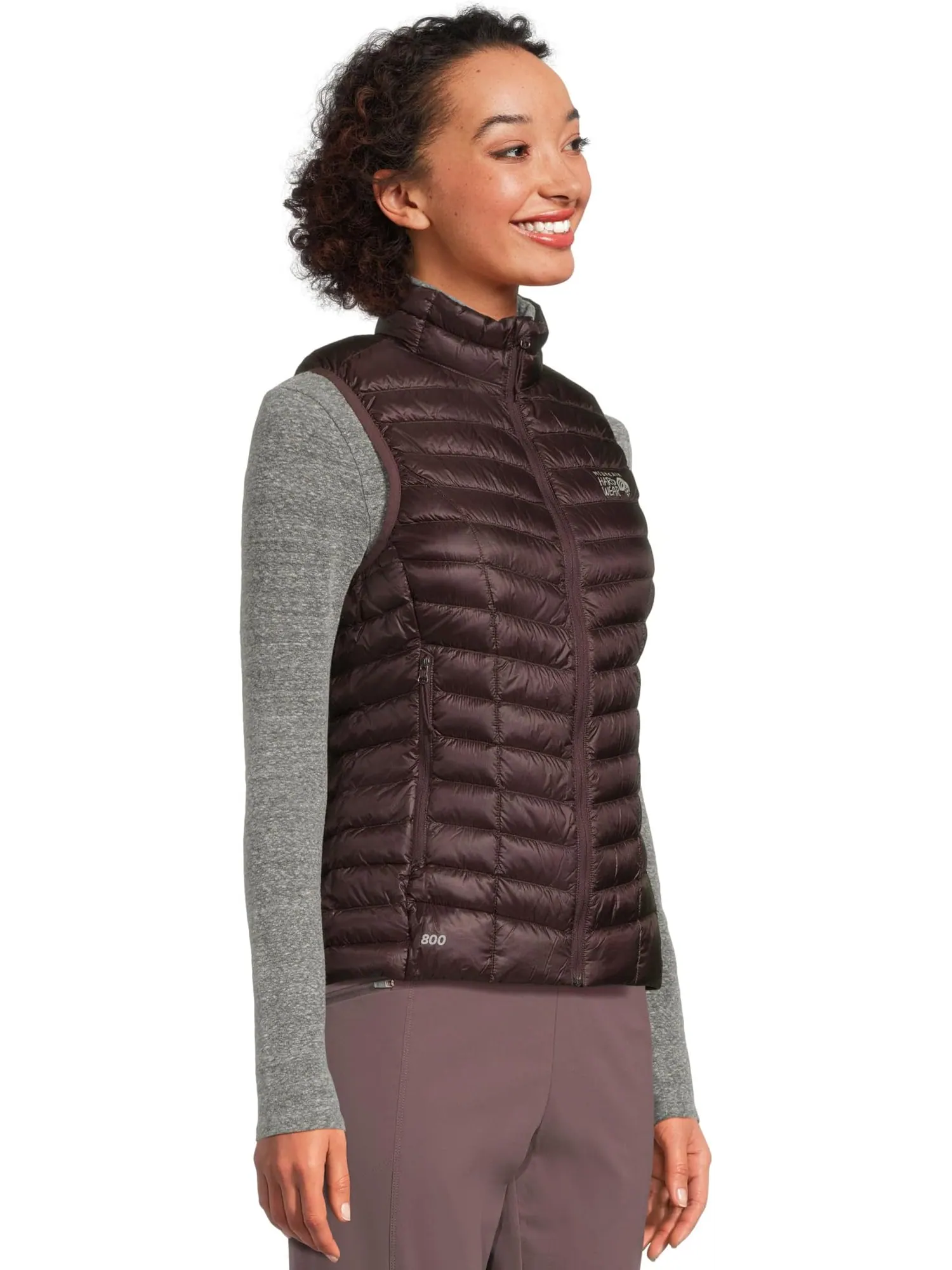 Женский жилет Ghost Whisperer Mountain Hardwear — изображение 2 из 5, черная смородина