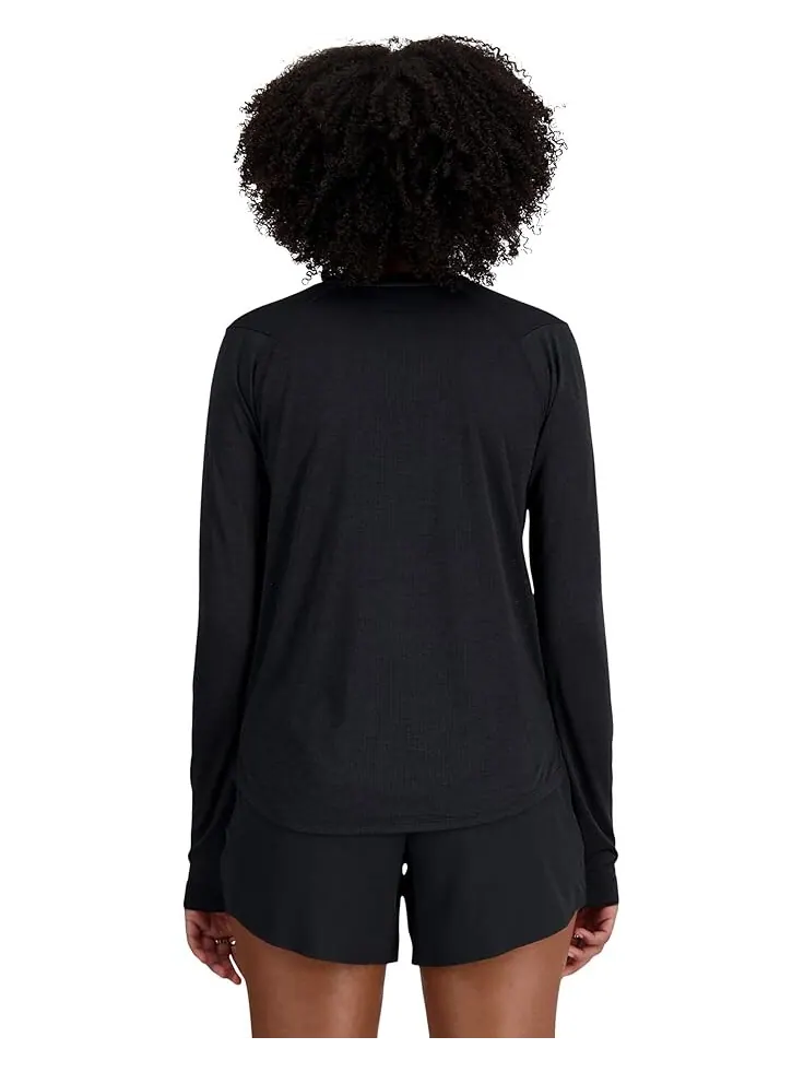 Лонгслив New Balance Athletics Long Sleeve — изображение 2 из 4, черный