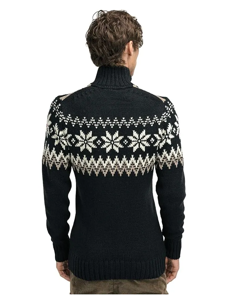 Свитер Dale of Norway Myking Sweater — изображение 2 из 3, черный/коричневый/-белый