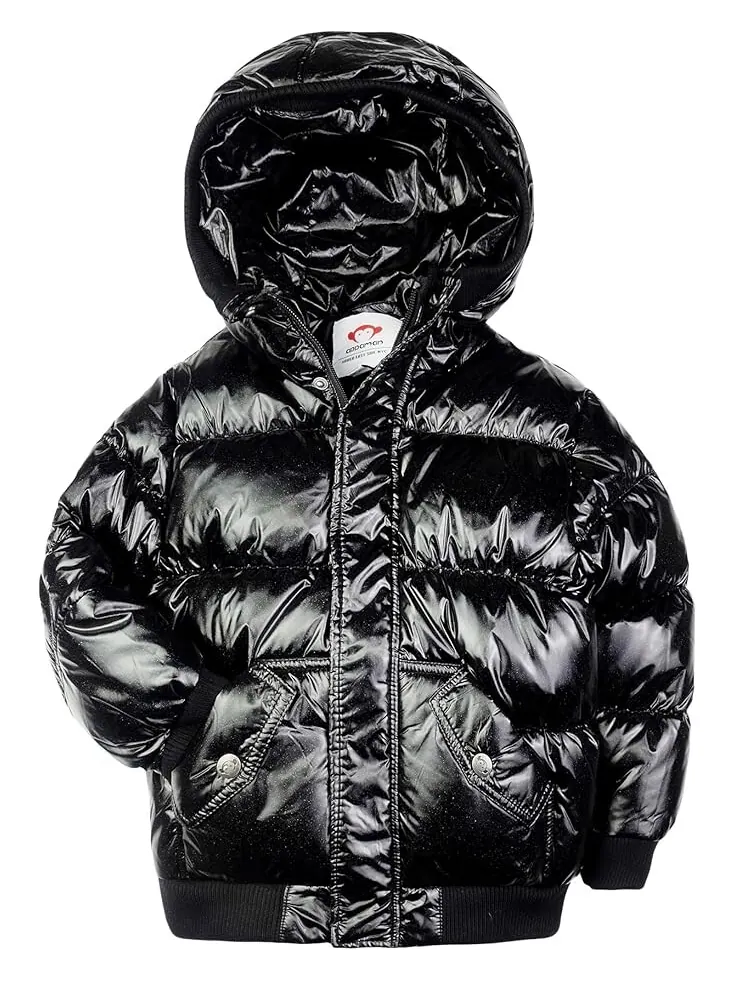 Пальто Appaman Kids Down Insulated Puffy Coat — черный
