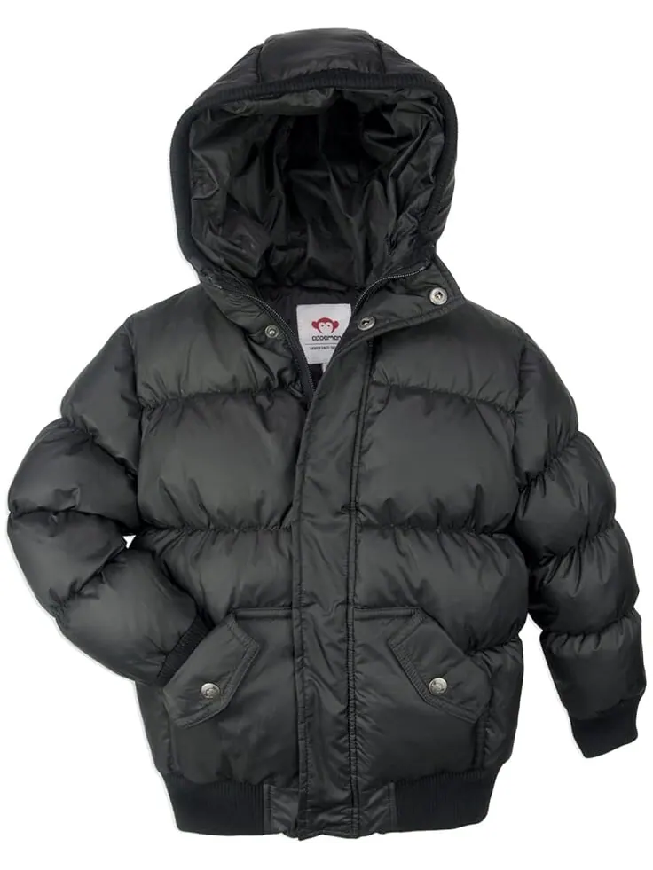 Пальто Appaman Kids Down Insulated Puffy Coat — изображение 1 из 2, черный