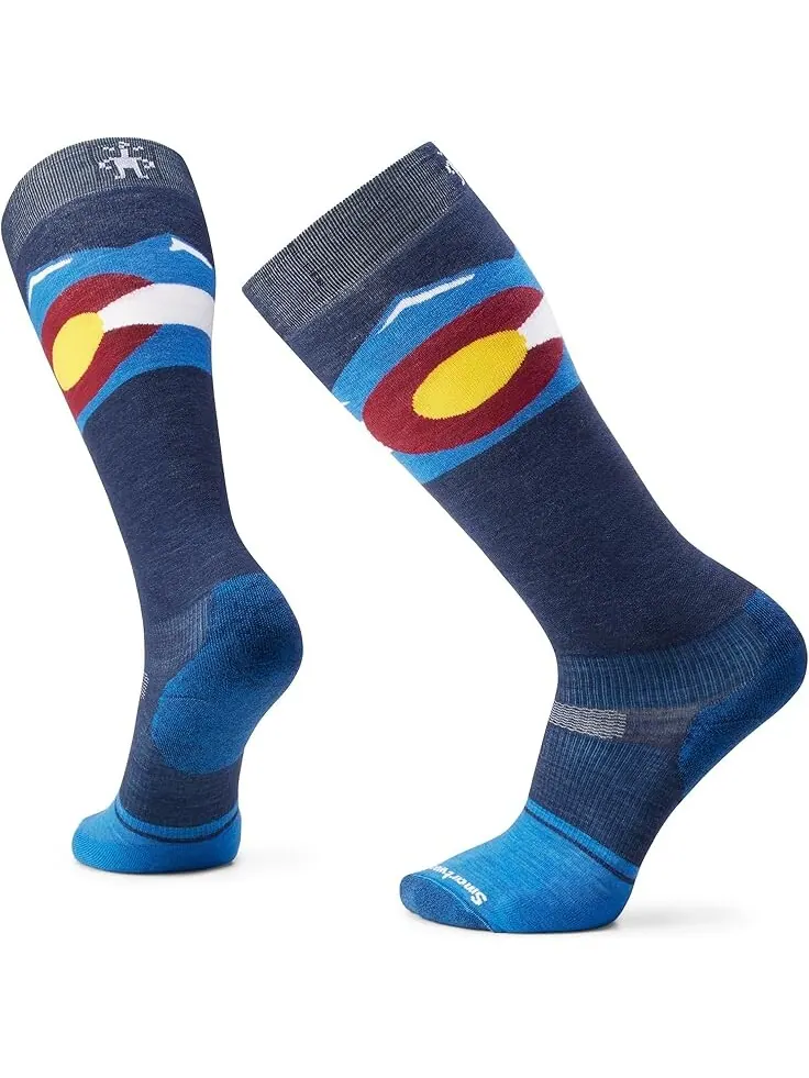 Носки Smartwool Snowboard Targeted Cushion Colorado Over-the-Calf Socks — изображение 1 из 1, синий