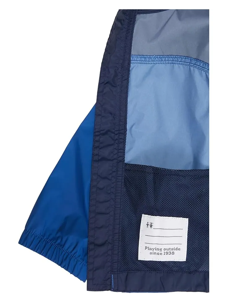 Куртка Columbia Kids Glennaker Rain Jacket — изображение 2 из 2, синий/темно-синий