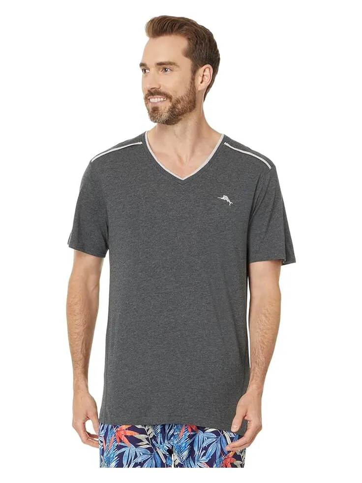 Топ Tommy Bahama Top Short Sleeve — изображение 1 из 4, черный