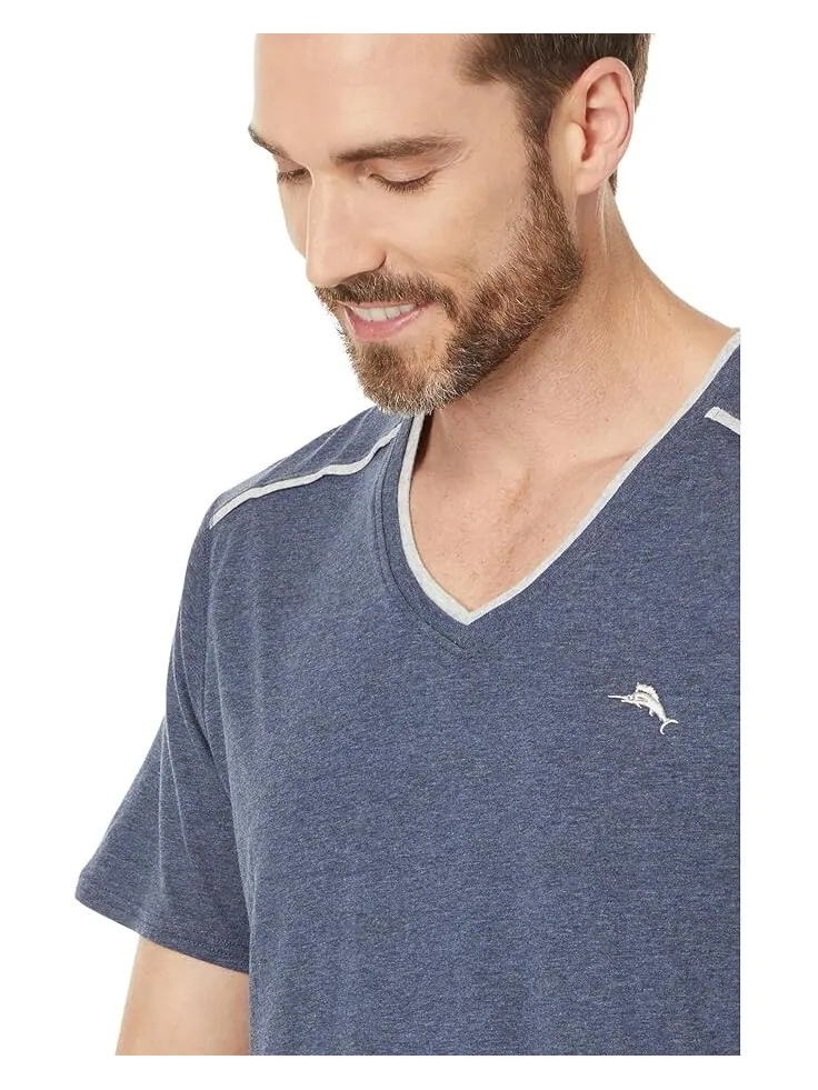 Топ Tommy Bahama Top Short Sleeve — изображение 3 из 4, темно-синий