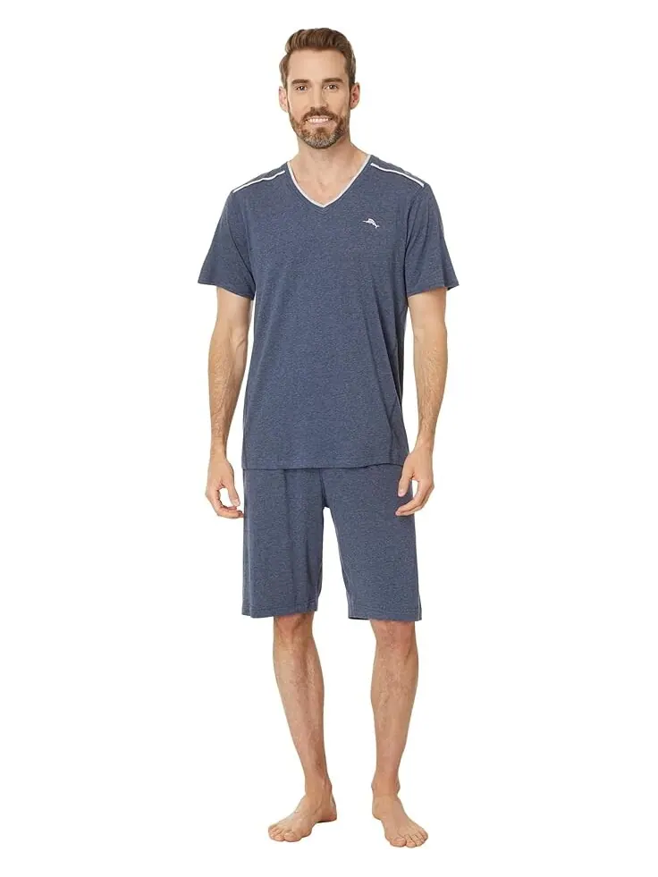 Топ Tommy Bahama Top Short Sleeve — изображение 4 из 4, темно-синий