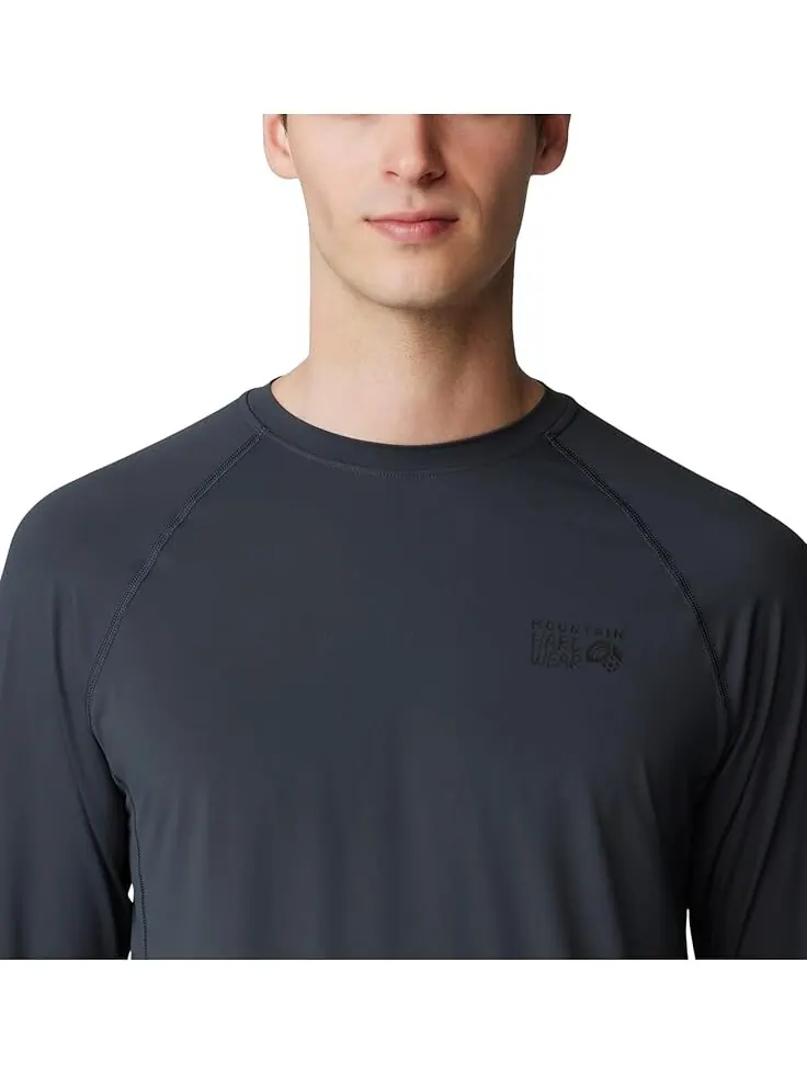Лонгслив Mountain Hardwear Crater Lake Long Sleeve Crew — изображение 4 из 5, серый