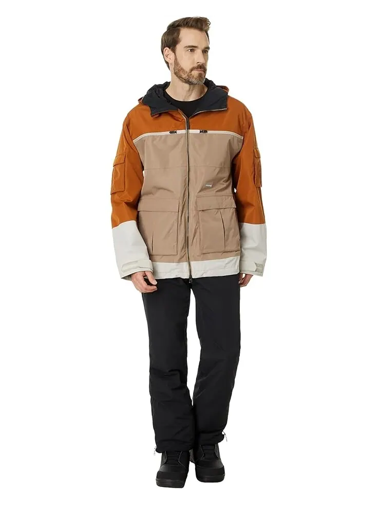 Куртка Volcom Snow Nightbreaker 20K Jacket — изображение 5 из 5, коричневый