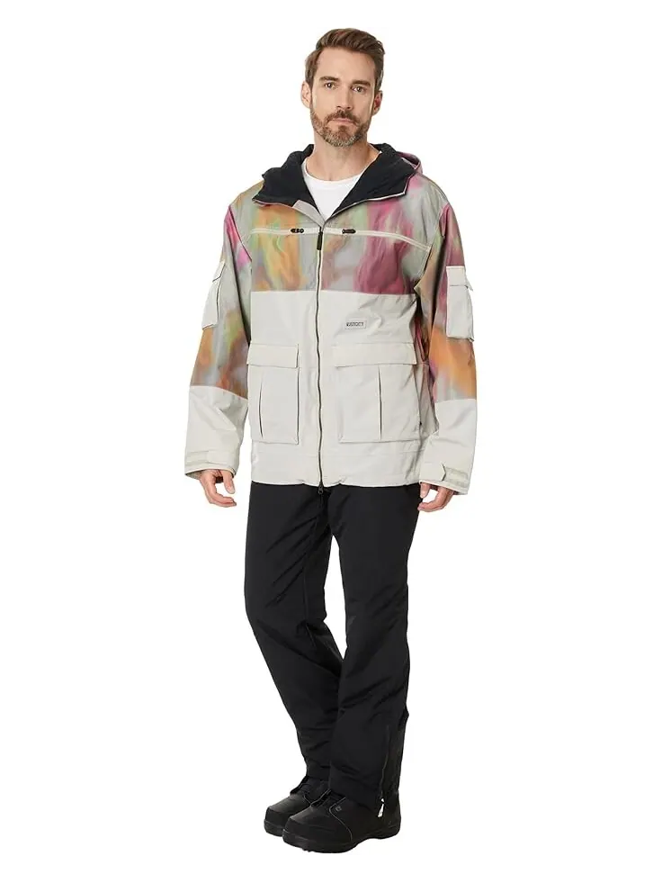 Куртка Volcom Snow Nightbreaker 20K Jacket — изображение 5 из 5, серый