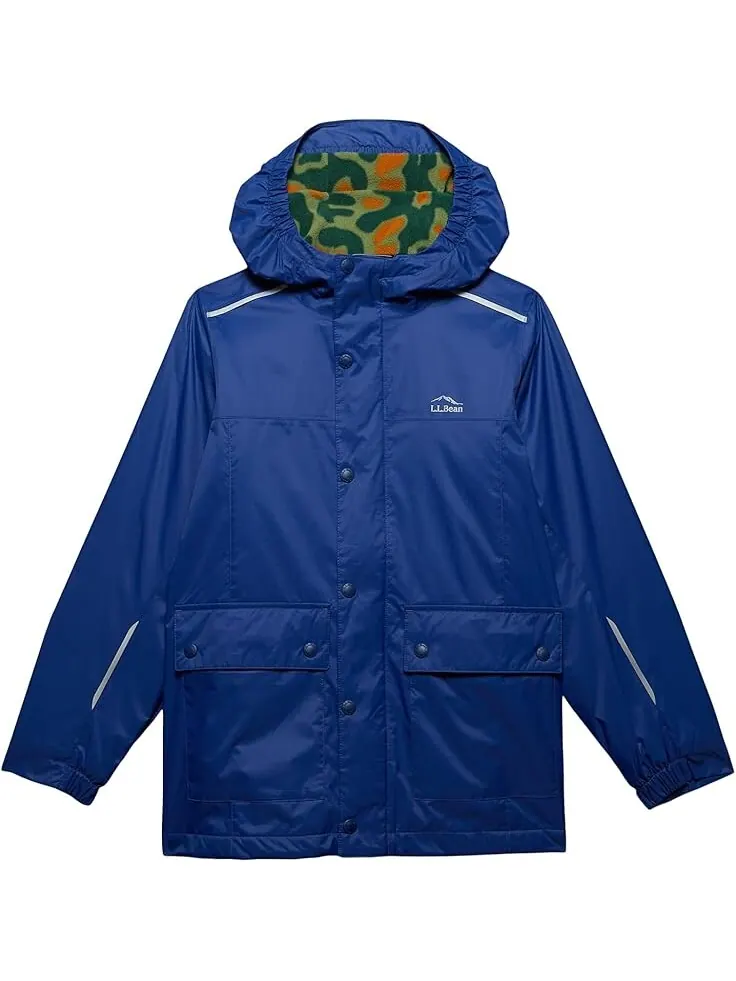 Куртка L.L.Bean Puddle Stomper Lined Rain Jacket — изображение 1 из 1, синий