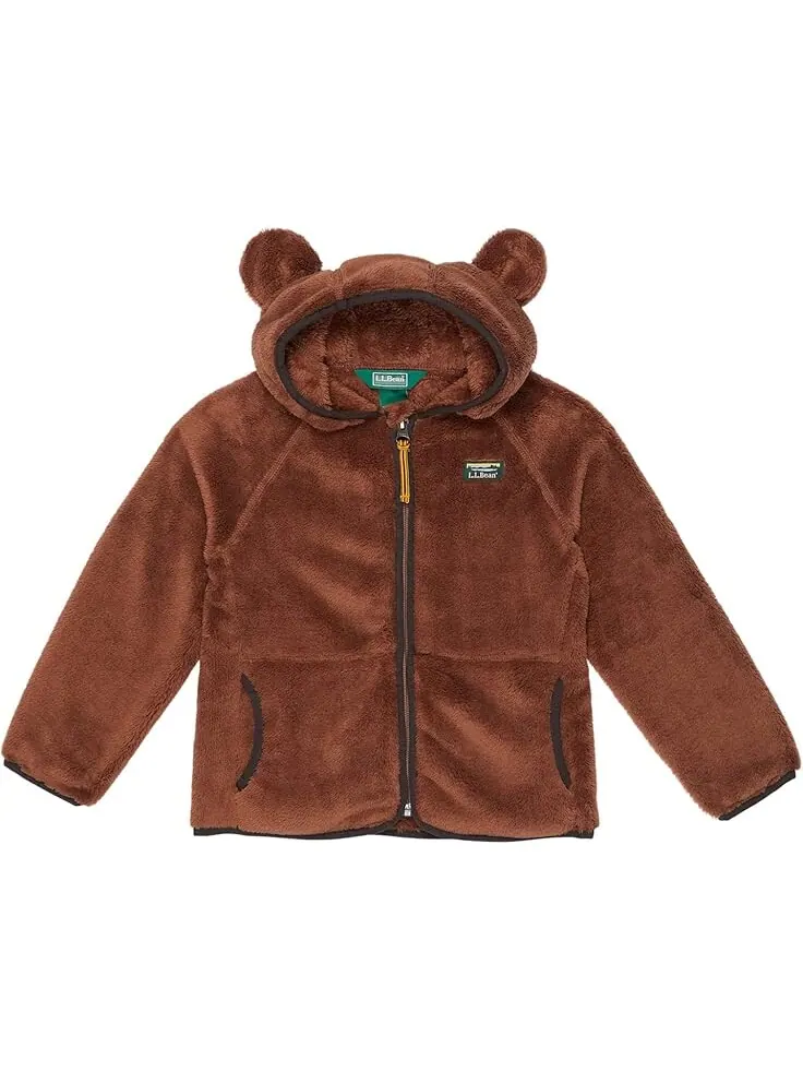 Куртка L.L.Bean Hi-Pile Fleece Jacket — изображение 1 из 2, темный ячмень