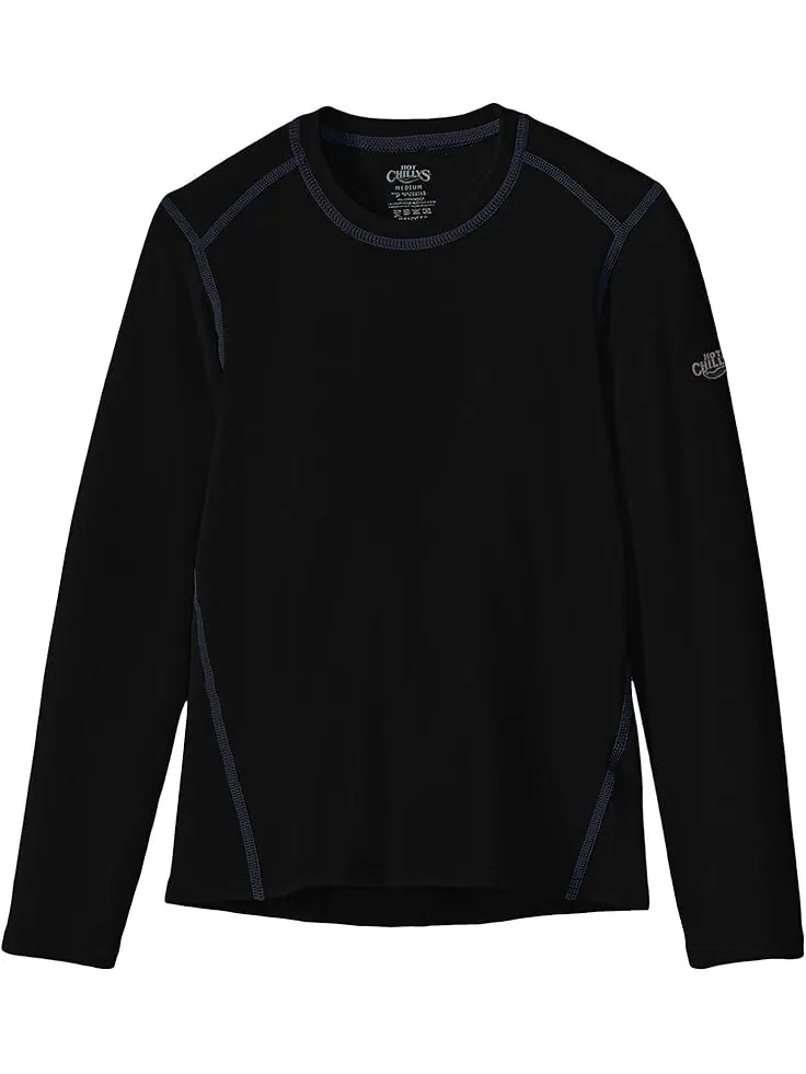 Футболка Hot Chillys Kids Originals Crew Neck — изображение 1 из 1, черный