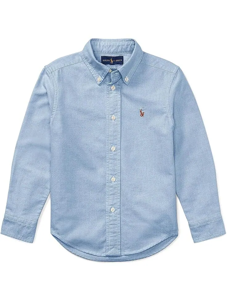 Рубашка Polo Ralph Lauren Kids Cotton Oxford Sport Shirt — 1