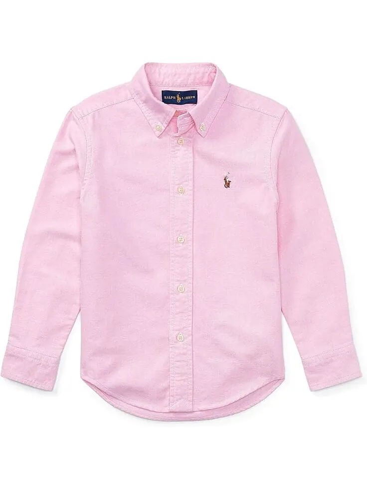 Рубашка Polo Ralph Lauren Kids Cotton Oxford Sport Shirt — 1