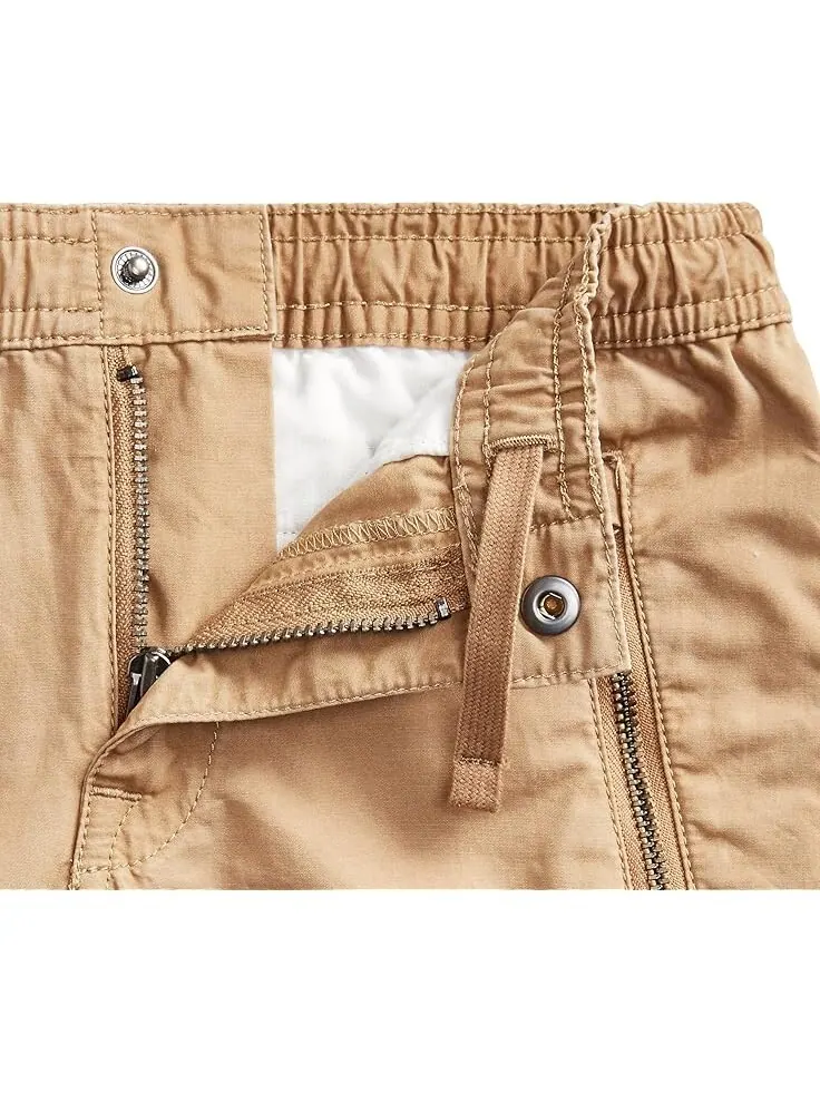 Брюки Polo Ralph Lauren Kids Cotton Poplin Jogger Pants — изображение 3 из 3, камель