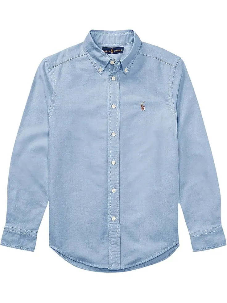 Рубашка Polo Ralph Lauren Kids Cotton Oxford Sport Shirt — 1