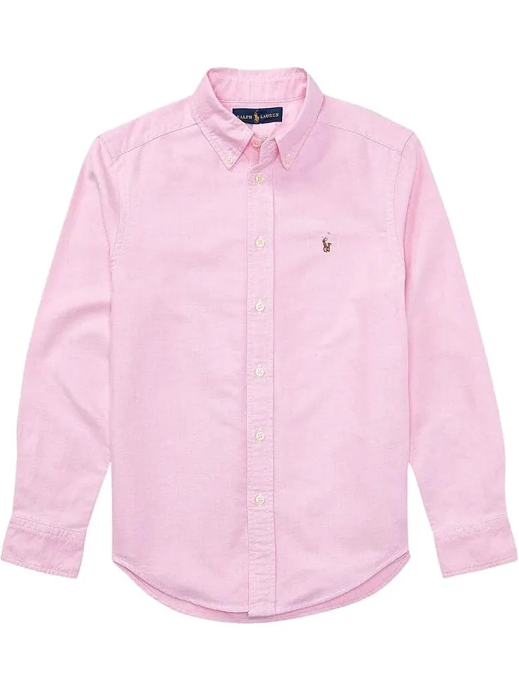 Рубашка Polo Ralph Lauren Kids Cotton Oxford Sport Shirt — 1