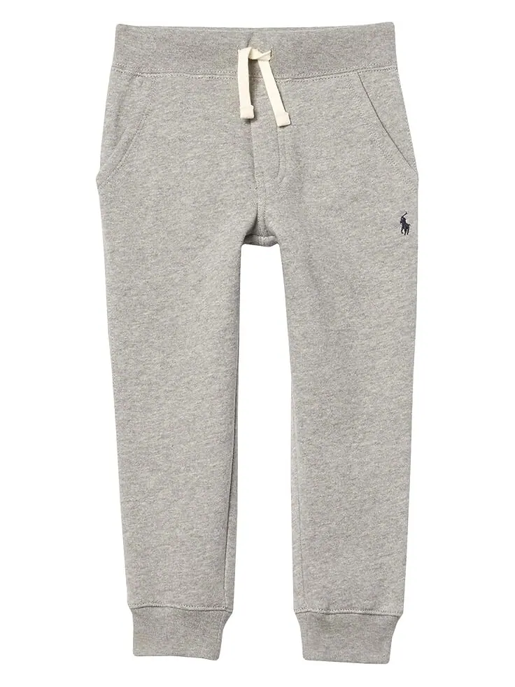 Брюки Polo Ralph Lauren Kids Cotton Blend Fleece Joggers — изображение 1 из 4, стриженый