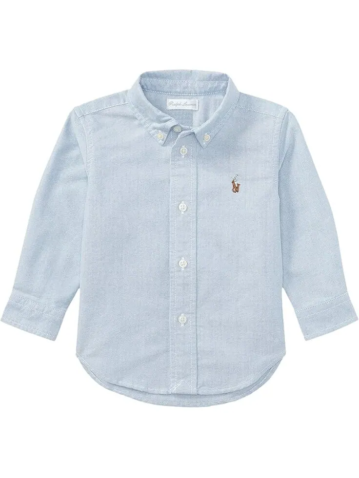 Рубашка Polo Ralph Lauren Kids Cotton Oxford Sport Shirt — 1