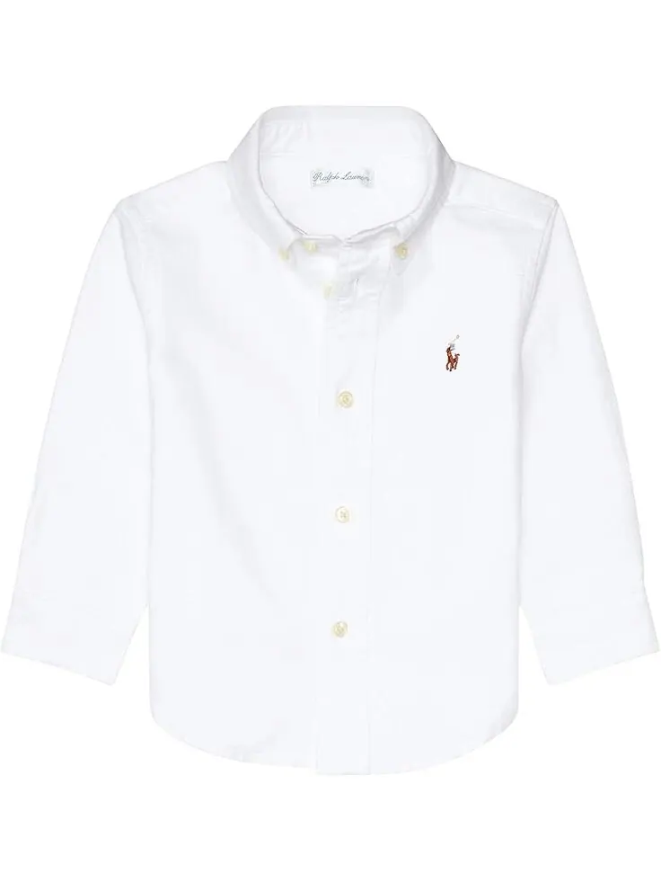 Рубашка Polo Ralph Lauren Kids Cotton Oxford Sport Shirt — 1