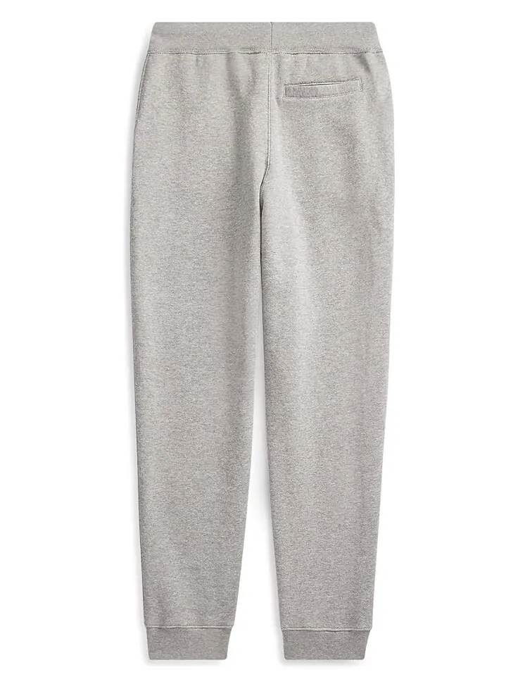 Брюки Polo Ralph Lauren Kids Cotton-Blend-Fleece Joggers — изображение 2 из 3, стриженый
