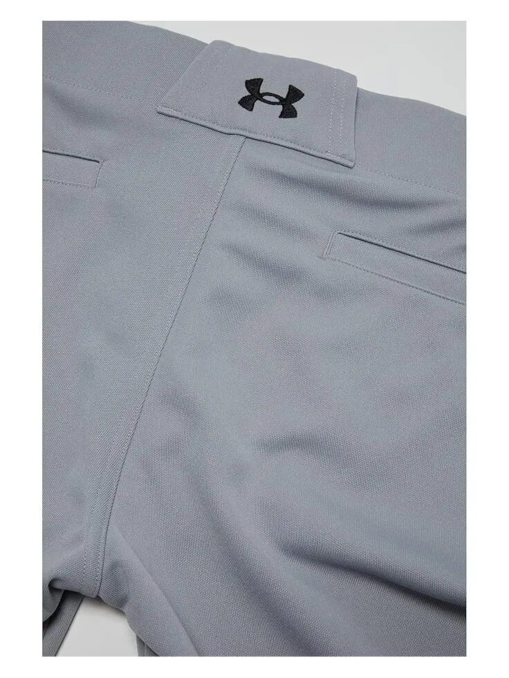 Брюки Under Armour Kids Utility Softball Pants 22 — изображение 2 из 2, серый/черный