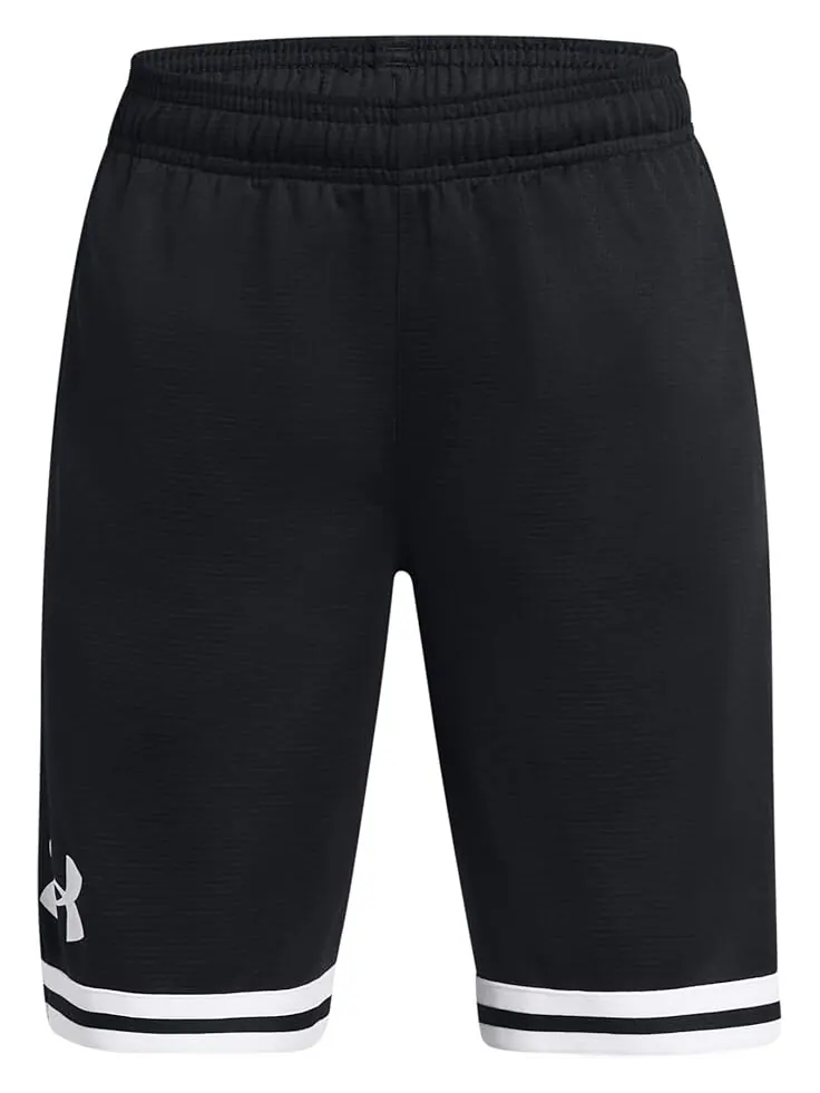 Шорты Under Armour Kids Perimeter Basketball Shorts — изображение 1 из 2, черный/белый