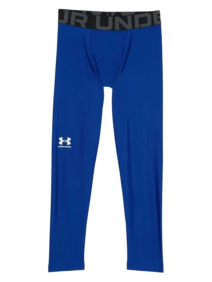 Брюки Under Armour Kids HeatGear Armour Leggings — изображение 1 из 1, белый