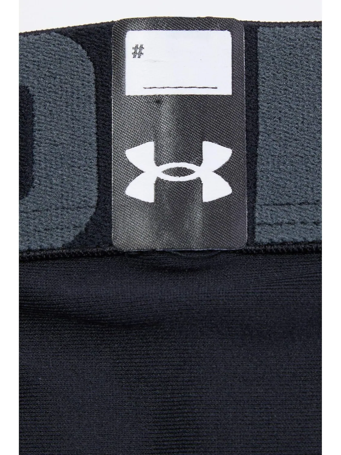 Брюки Under Armour Kids HeatGear Armour 3/4 Leggings — изображение 2 из 2, черный/серый