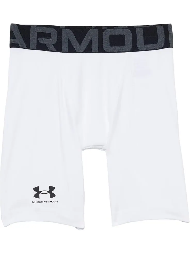 Шорты Under Armour Kids HeatGear Armour Shorts — изображение 1 из 1, белый/черный